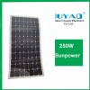 factory price 250w sunpower flexible solar panel