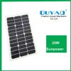 20w sunpower flexible solar panel for boat use